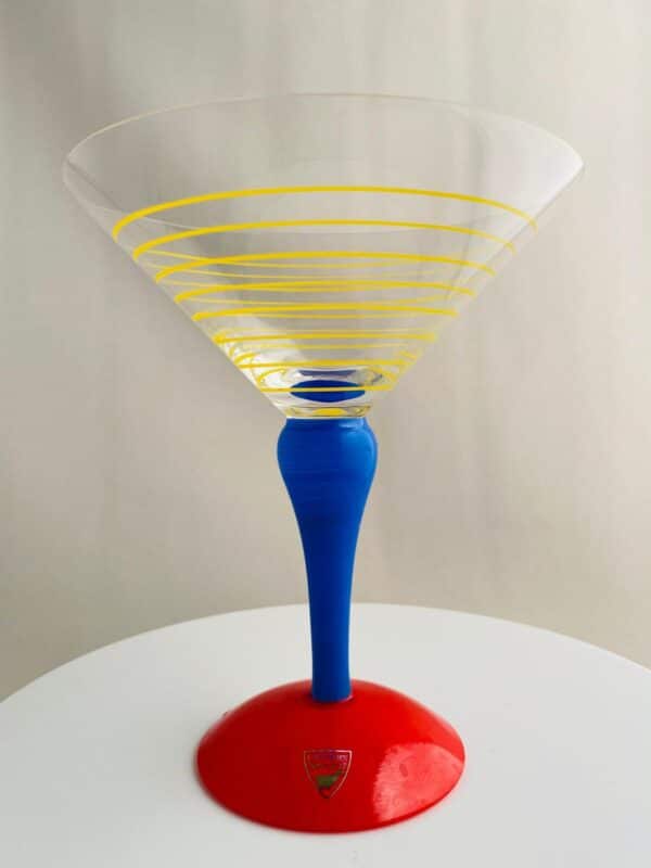 Orrefors - Clown - Martini / Coupe glas Design Anne Nilsson