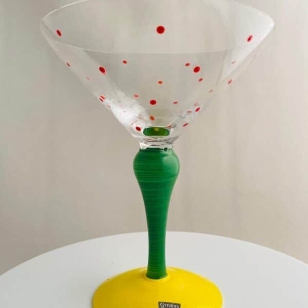 Orrefors - Clown - Martini / Coupe glas Design Anne Nilsson