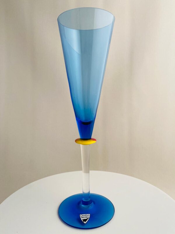 Orrefors - Pepperoni - Champagne Strut / glas design Erika Lagerbielke