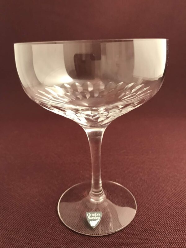 Orrefors - Coupe / Champagneglas - Prelude - Design Nils Landberg