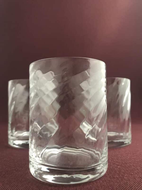 Orrefors - Helena - 3 st Whiskey / Selterglas Design Gunnar Cyren