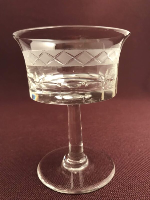 Orrefors - Soliden - Coupe / champageglas Design 1800 talet