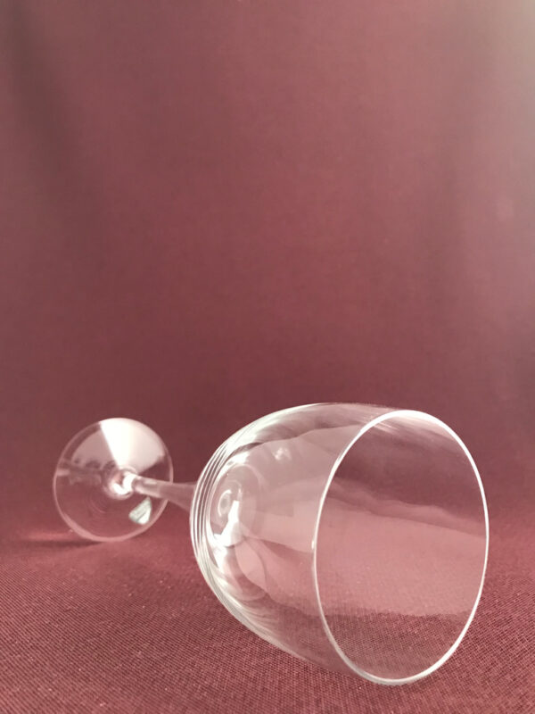 Orrefors - Illusion - Rödvinsglas Design Nils Landberg