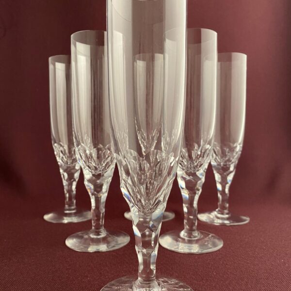 Orrefors - Carina - 6 st Champagneglas design Ingeborg Lundin