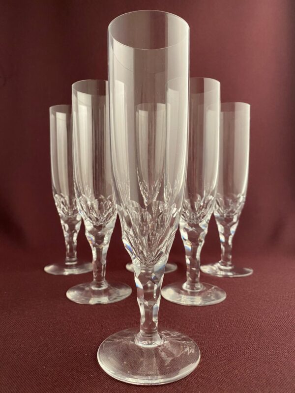 Orrefors - Carina - 6 st Champagneglas design Ingeborg Lundin