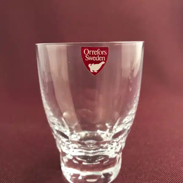 Orrefors - Carina - Whiskey / Selterglas Designer Ingeborg Lundin