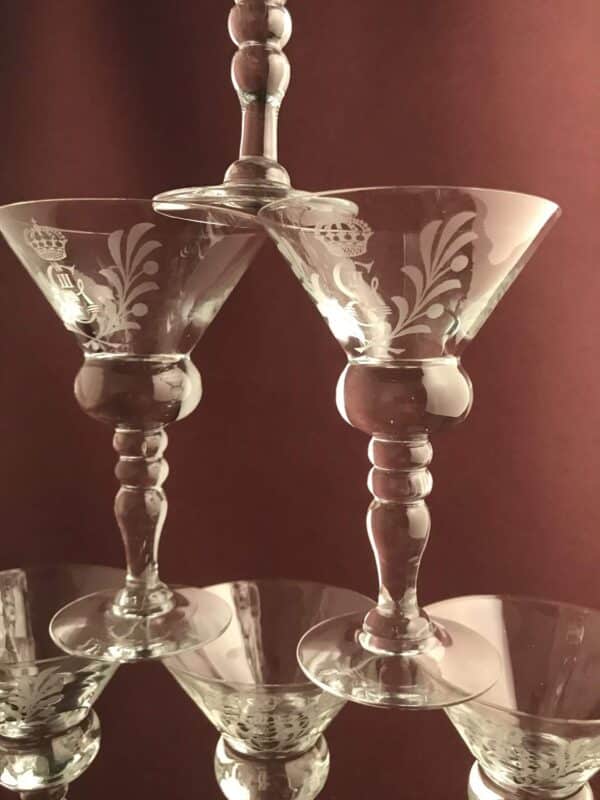 Reijmyre - Gustav III - 6 st Martini glas