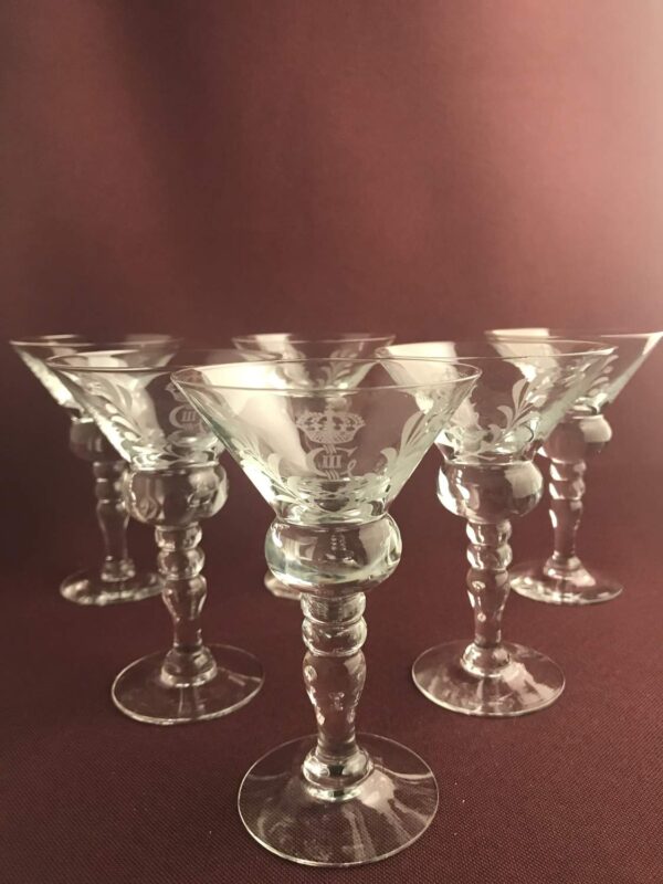 Reijmyre - Gustav III - 6 st Martini glas