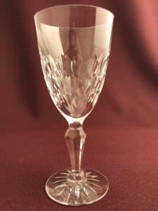 Kosta Boda Princess – rödvinsglas – design Fritz Kallenberg – vintage