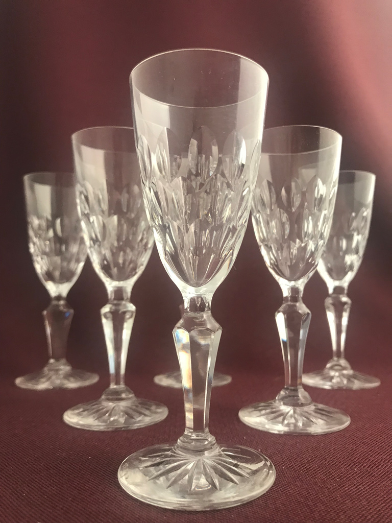 Kosta boda - Princess - 6 st Snaps glas - design Fritz Kallenberg