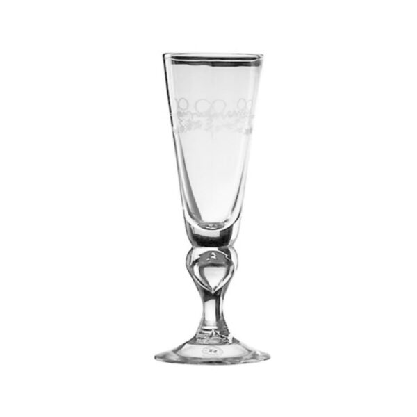 Reijmyre - Antik - Champagneglas - Krans Dekor design