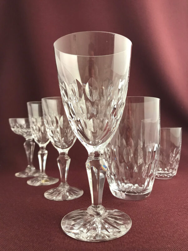 Kosta boda - Princess - 6 st Rödvin glas - design Fritz Kallenberg