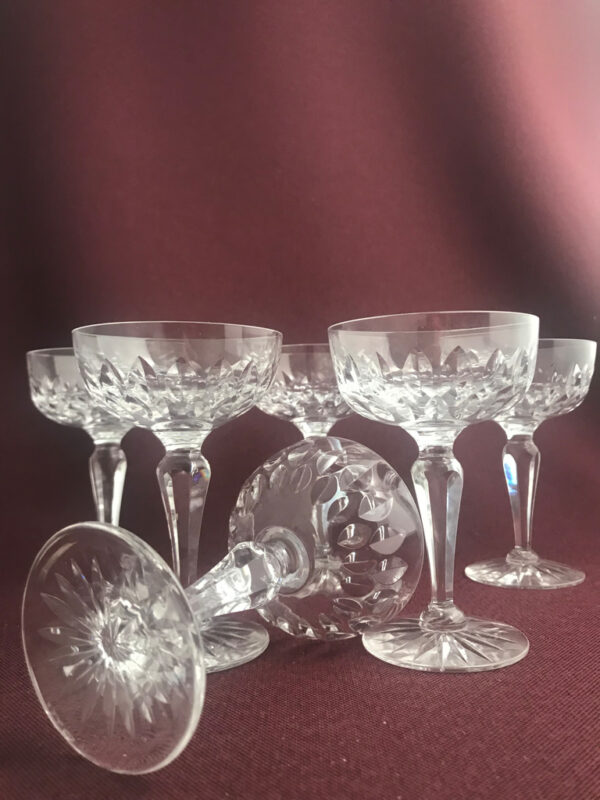 Kosta boda - Princess - 6 st Likör / Martini glas - design Fritz Kallenberg