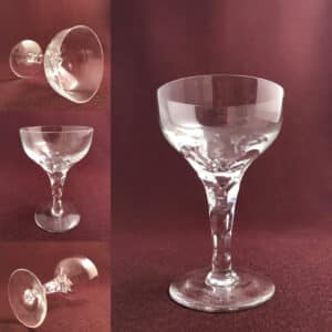 Orrefors Carina – martiniglas – design Ingeborg Lundin – vintage