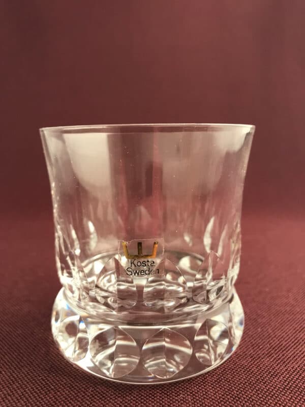 Kosta Boda - Prince - tumbler Whisky glas Design Göran Wärff