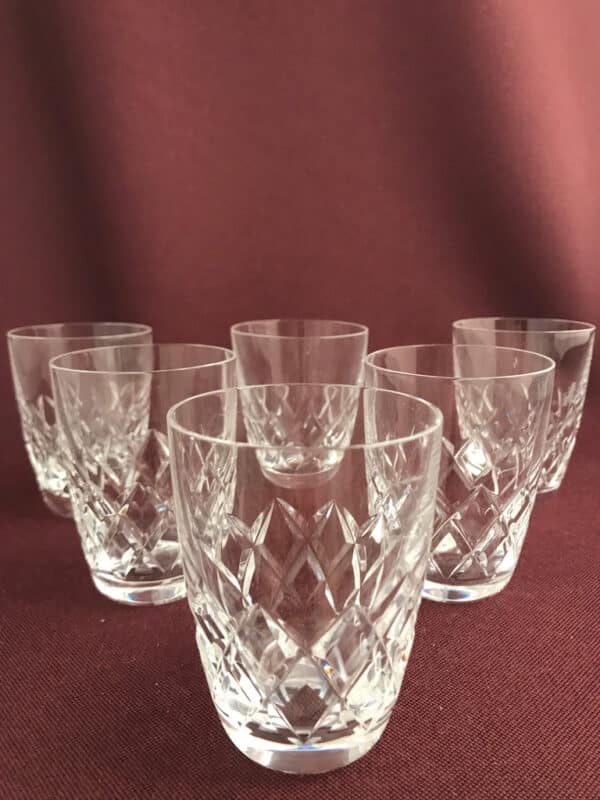 Orrefors - Karolina - 6 st Selter / Whiskey glas Design Gunnar Cyren