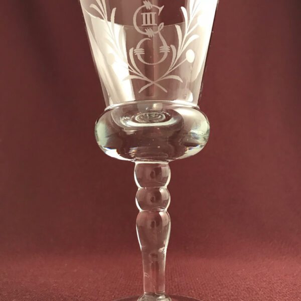 Reijmyre - Gustav III - Öl vin glas