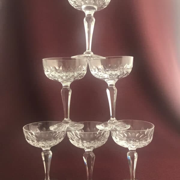 Kosta boda - Princess - 6 st Likör / Martini glas - design Fritz Kallenberg