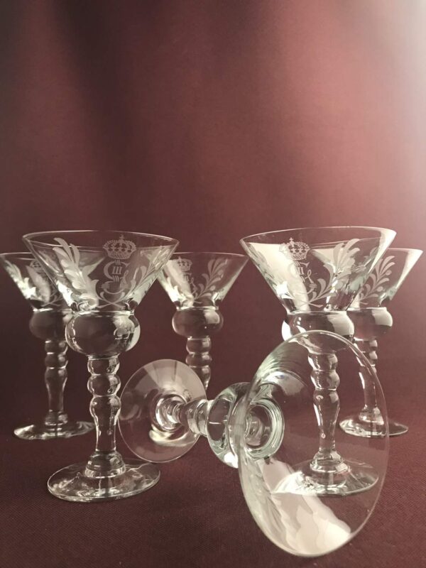 Reijmyre - Gustav III - 6 st Martini glas