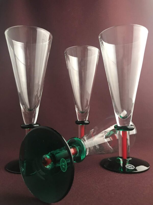 Reijmyre - 4 st - Spirits of Sweden Champagne / Ölglas design Margareta Hennix