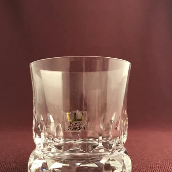 Kosta Boda - Prince - tumbler Whisky glas Design Göran Wärff