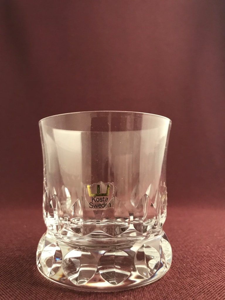 Kosta Boda - Prince - tumbler Whisky glas Design Göran Wärff