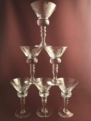 Reijmyre - Gustav III - 6 st Martini glas