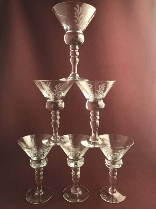 Reijmyre - Gustav III - 6 st Martini glas