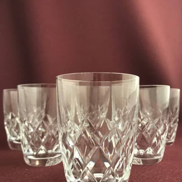 Orrefors - Karolina - 6 st Selter / Whiskey glas Design Gunnar Cyren