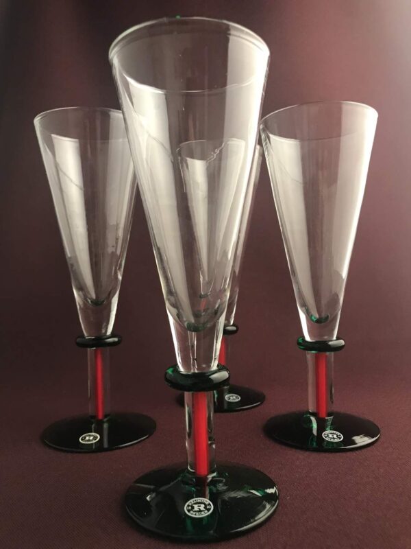 Reijmyre - 4 st - Spirits of Sweden Champagne / Ölglas design Margareta Hennix