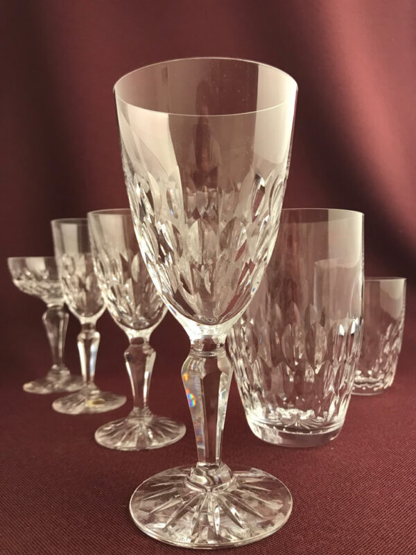 Kosta boda - Princess - Rödvin glas - design Fritz Kallenberg