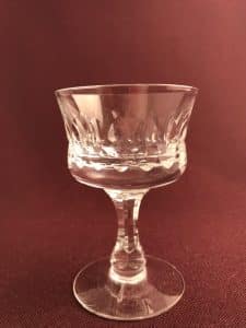Kosta Boda Prince – martiniglas – design Göran Wärff – vintage
