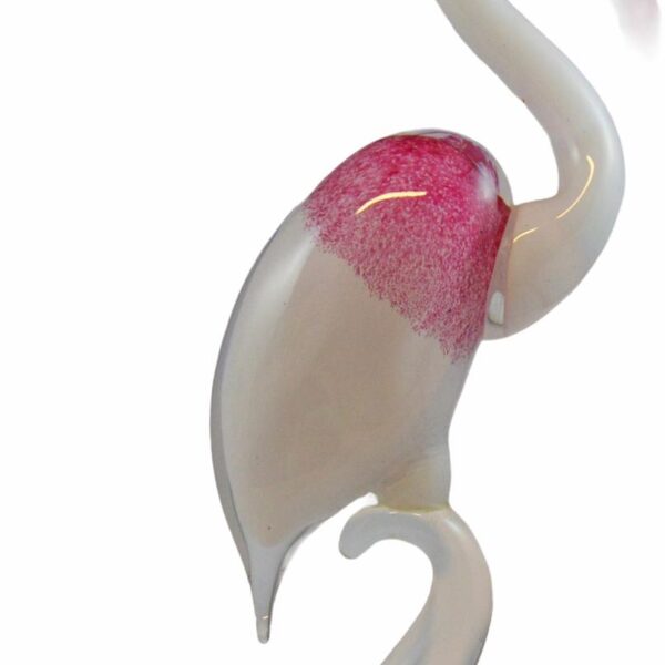Gränna Glasbruk - Fågel - Flamingo design Germano Padoan