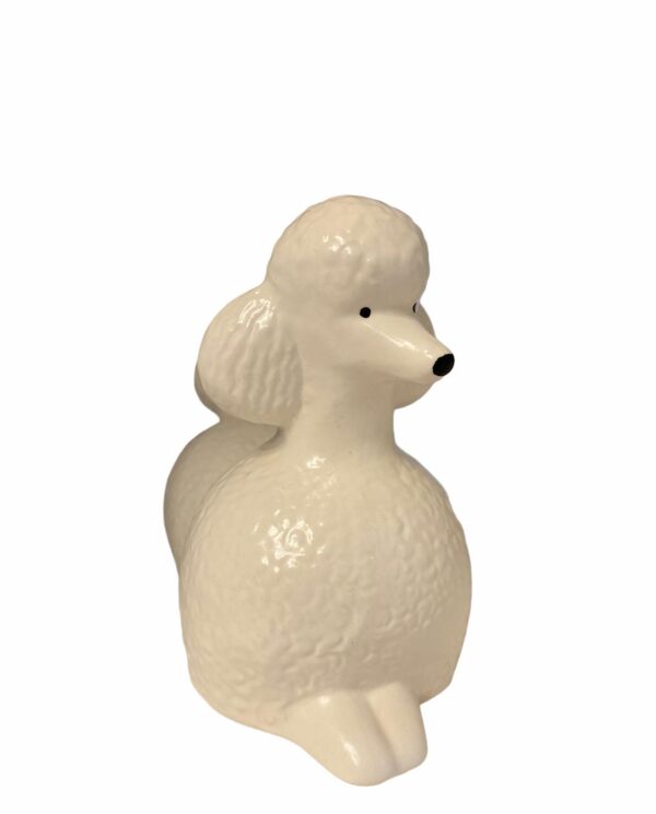 Gustavsberg- Figurin - Kennel - stor pudel Poodle- design Lisa Larson