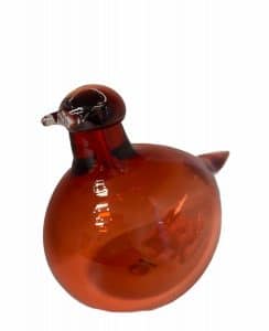 Iittala Birds – by Toikka liten tärna tranbär / Little Tren, figur – design Oiva Toikka