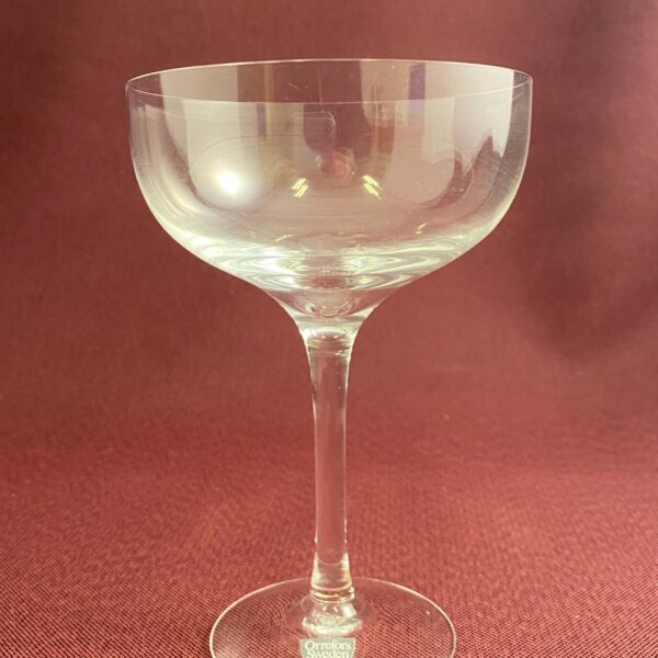 Orrefors - Illusion - Coupe / Champagne glas Design Nils Landberg