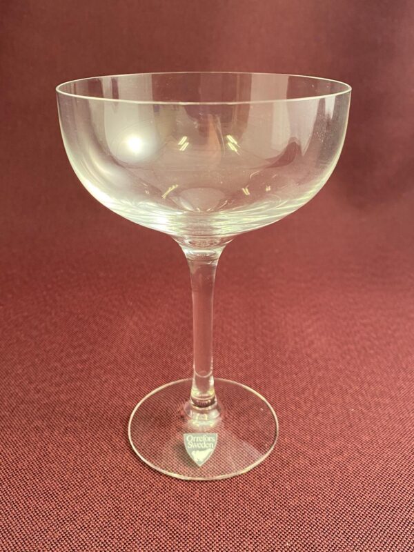 Orrefors - Illusion - Coupe / Champagne glas Design Nils Landberg