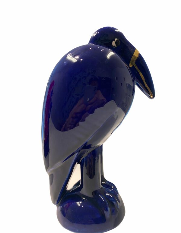 Gustavsberg - Fenix - Fågeln Fingal blå design Lisa Larson