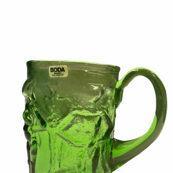 Kosta Boda - H248 - Öl sejdel smaragd grön design Erik Höglund