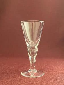 Orrefors Carina – snapsglas – design Ingeborg Lundin – vintage