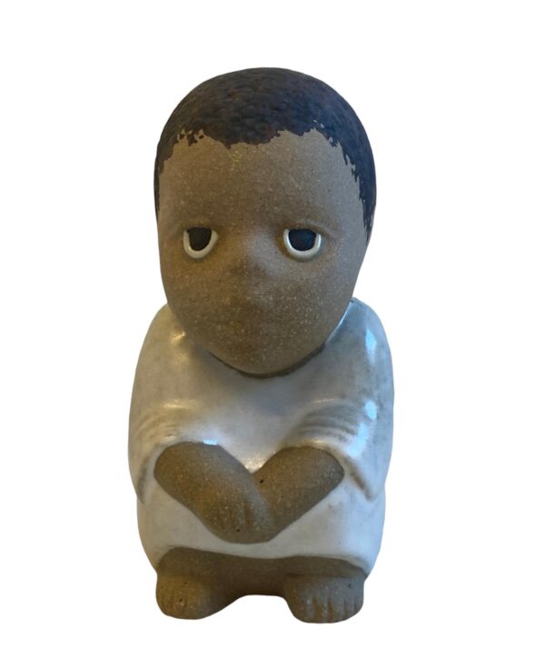 Gustavsberg - Figurin All världens barn Syd Unicef design Lisa Larson