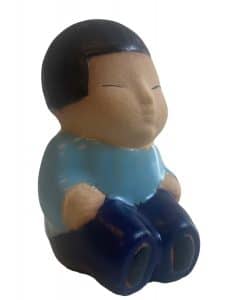Gustavsberg – figurin All världens barn Mei / Asiat Unicef – design Lisa Larson