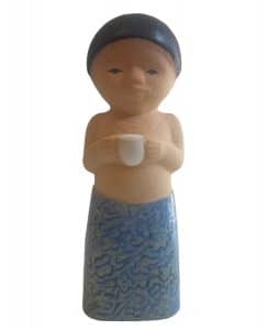 Gustavsberg – figurin All världens barn Maria Unicef – design Lisa Larson