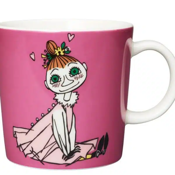 Arabia - Mymlan - Mumin Mugg 30 cl rosa Designer Tove Jansson