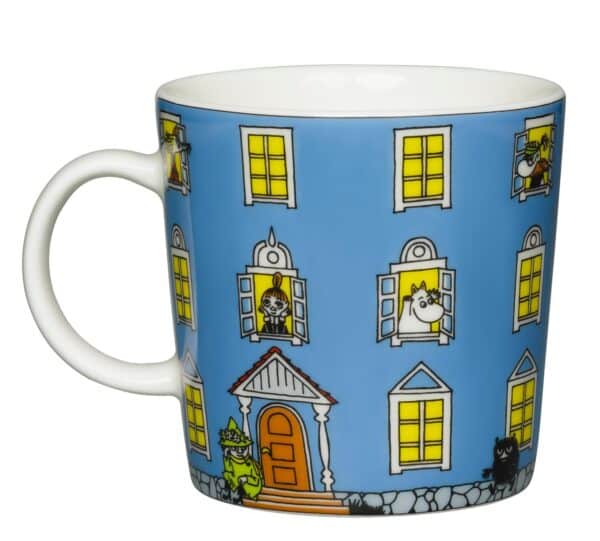 Arabia - Mumin / Moomin mugg - Muminhus blå Design Tove Jansson