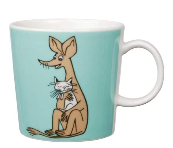 Arabia - Mumin / Moomin mugg - Sniff ljusblå Design Tove Jansson