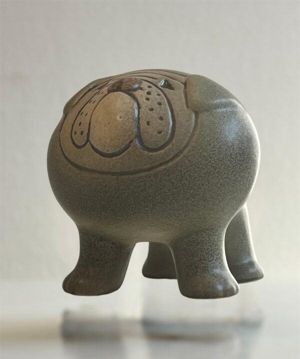 Gustavsberg- Figurin - Kennel - bulldogg mini design Lisa Larson