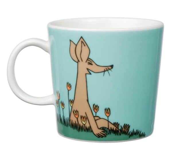 Arabia - Mumin / Moomin mugg - Sniff ljusblå Design Tove Jansson