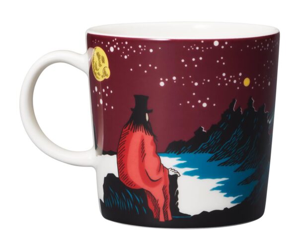 Arabia - Mumin / Moomin mugg - Trollkarlen lila Design Tove Jansson