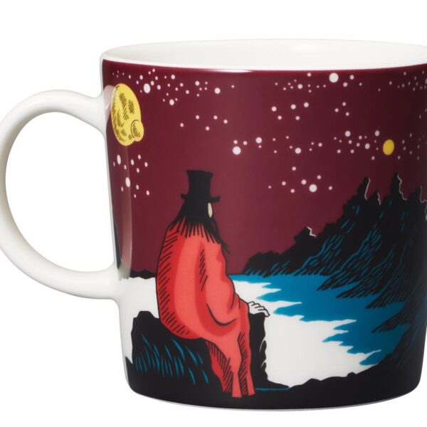 Arabia - Mumin / Moomin mugg - Trollkarlen lila Design Tove Jansson